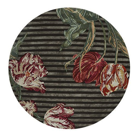 Floret Pink Beige Round